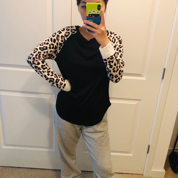 I Do Leopard Pullover - Picture 3 of 3